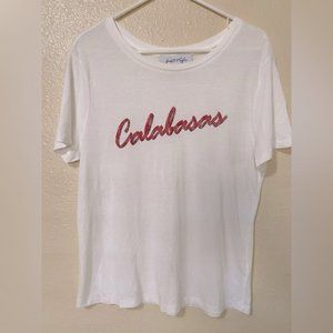 Kendall + Kylie Essential White Cotton Tee